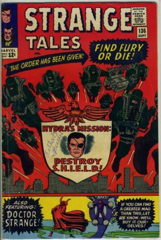 Strange Tales #136 © September 1965 Marvel Comics